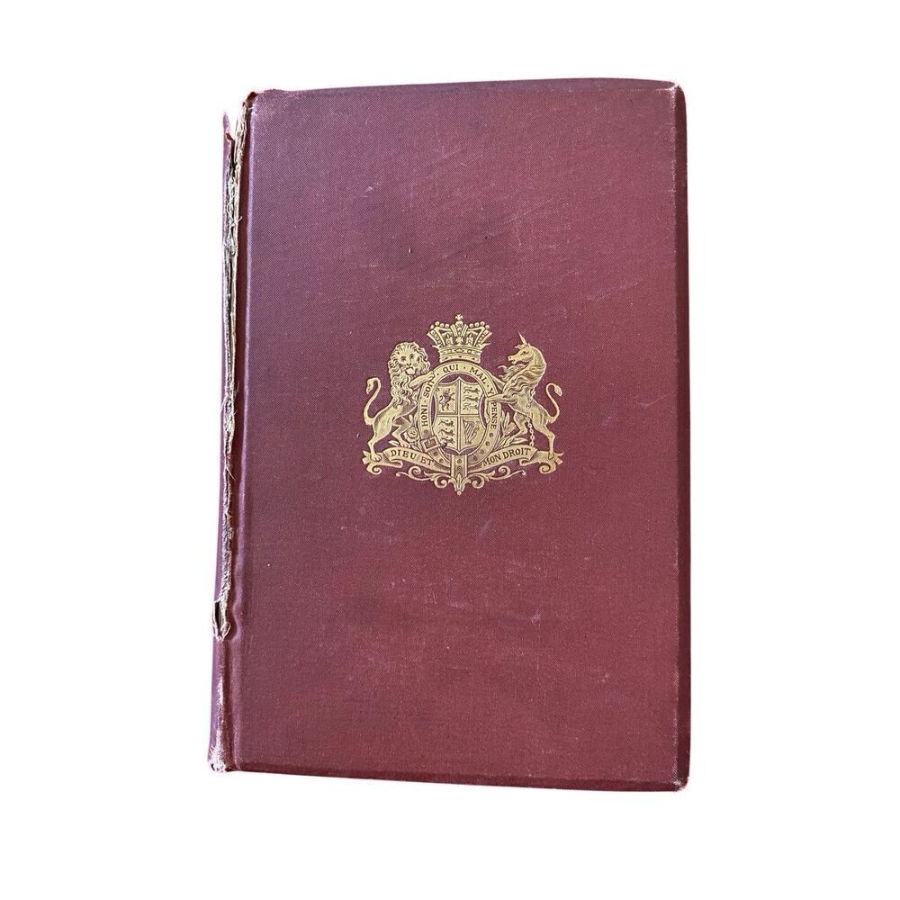 History Of England Vol 1 Guizot 1878 Hardcover Book Antique